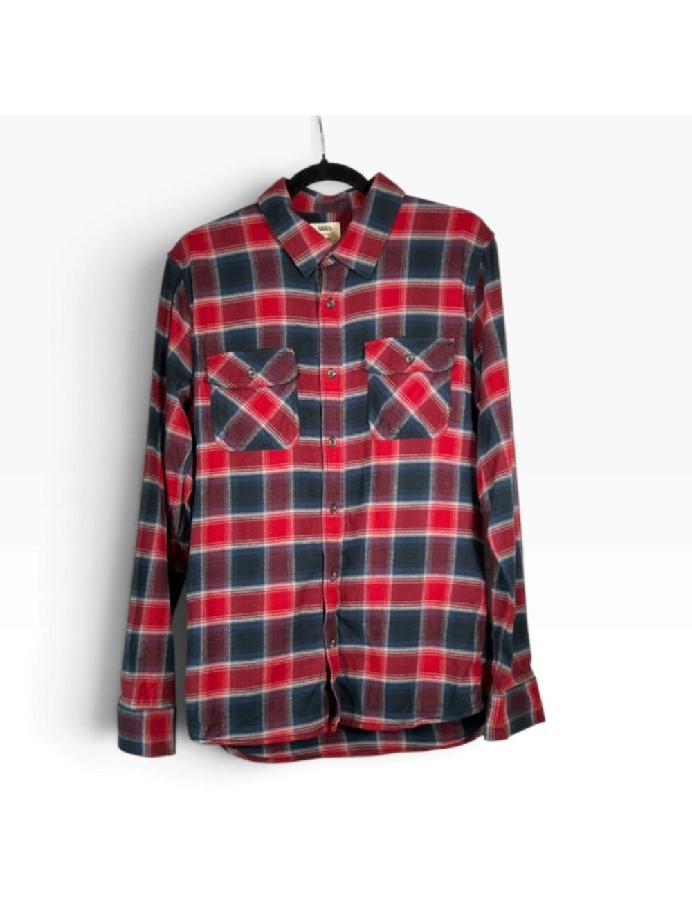 Vans Plaid Flannel Shirt Men M from Shut Eye Hulu Production Wardrobe
